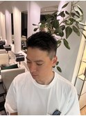 アップバングメンズカット