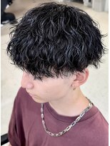 ヒビヲ(HIBIO) ツイストスパイラルフェザーパーマサーブカールニュアンスパーマ