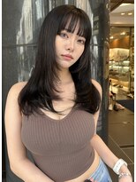リノショアーズ 元町店(RINOSHORES)&nbsp;韓国ヘア似合わせレイヤーカット前髪顔周りカット大人美人
