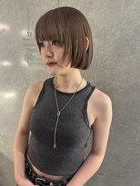 ペレ 梅田(PELE) 前髪/アンブレラカラー/こなれミディ/イメチェン/ウェーブパーマ