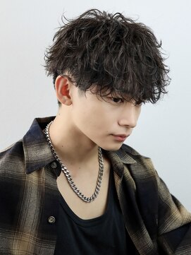 オーシャントーキョー 原宿(OCEAN TOKYO) 波巻きパーマメンズツイストスパイラルパーマツーブロック