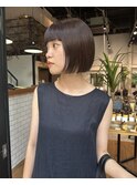 きりっぱなしさらっとボブ