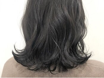 チョコンテ(choconte.)の写真/ダメージレスにこだわったカラーが高評価◎髪質やカラー履歴に合わせた薬剤選定で毛先まで潤いを...