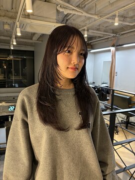ヌープヘアーアイス(NUUP.hair ici) 大人ガーリー大人美人透明感髪質改善ニュアンスくすみカラー
