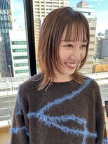 ビューナゴヤ 名駅(VIEW NAGOYA)&nbsp;顔まわりレイヤー/外ハネレイヤー/くびれヘア/外ハネミディアム