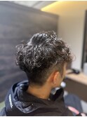 ニュアンスパーマ/スペインカール/スパイキーショート/MEN'S