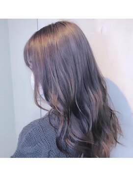 ジーナ 船橋(Zina) 髪質改善*ロングレイヤーグレーベージュ*美髪【Zina船橋】