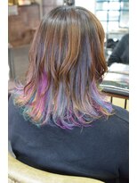 ポタム 東中野(potamu)&nbsp;カラフルインナーカラー