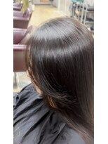 シェノン 近鉄奈良店(CHAINON)&nbsp;美髪縮毛矯正で作る流し前髪