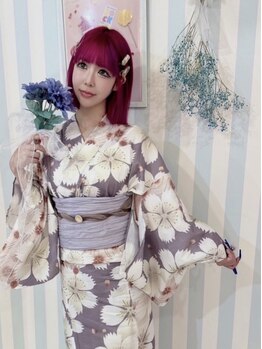 ベティ(Betty)の写真/【当日予約OK♪】着物の着付け・レンタルはもちろん、雰囲気やお洋服に合わせたヘアセットも大人気！