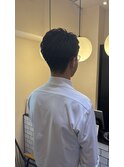 ビジネスショート×パーマ