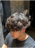 【シャドウパーマ】長めマッシュ/木更津/メンズパーマ