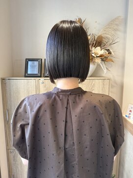 ミリィ 四日市(mily) ミニボブ【髪質改善縮毛矯正】
