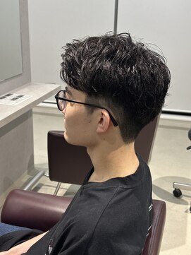 トラップヘアー メンズパーマ
