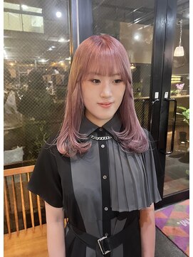 ルーシーバイパム 恵比寿(Lucy by PAM.) 透明感抜群！ピンクベージュ