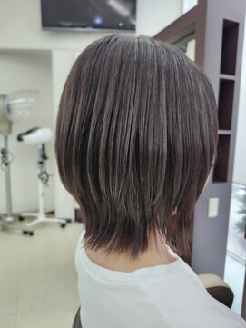 ラグゼヘアカミヤ 菊川店(luxe hair CAMIYA) レイヤーボブ