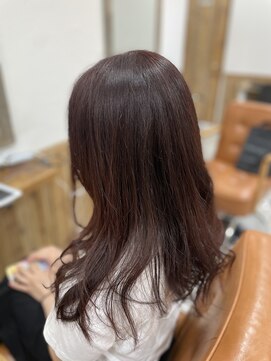 ノーム 横浜(NORM) ワンカラーワインレッド