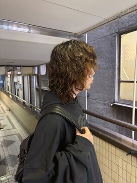 ベター(better) メンズ必見！秋のミディアムウルフパーマ！
