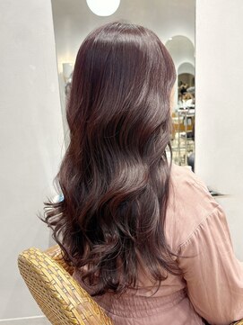 ティエラ 原宿 表参道(Tierra) 【Tierra美侑】ブリーチなしで高発色ピンクラベンダーカラー