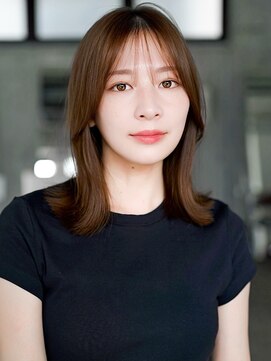 エインアンリー 明治神宮前(AIN.ANLY.) ◯ミニボブ鎖骨ミディアムボブかきあげボブウルフボブパーマ小顔