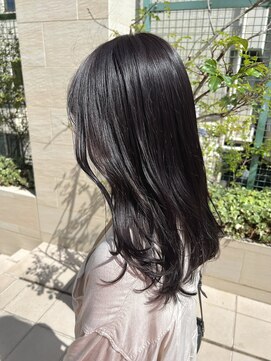 スタイル 成城学園前(STYLE) ナチュラルブラウンカラー 暗髪透明感 オージュア