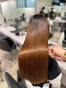 髪質改善/髪質改善カラー[#渋谷駅#縮毛矯正#ストレートパーマ]
