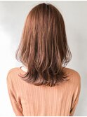 エアリーカールオリーブグレーサイドバング前髪#277f1212