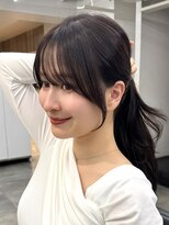 アビー(ABBEY3)&nbsp;顔まわり顔周り前髪カットミディアムレイヤーロングレイヤー