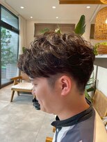 コスタエストオブリシェール(COSTA EST of RICHAIR)&nbsp;ニュアンスパーマ＋爽やかメンズカット