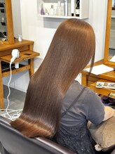 メゾンリビング 庚午(Maison Living)&nbsp;髪質改善カラー×ロング×クリアベージュ