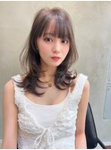 〔kate 大宮〕オリーブベージュ×レイヤーカット