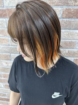 ニューヨークニューヨーク 姫路広畑店(NYNY) オレンジのイヤリングカラー♪