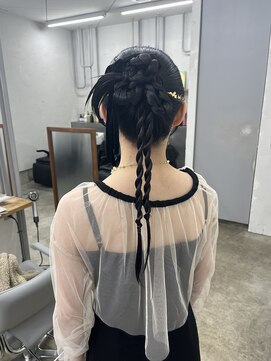ヘアー バトン(hair vaton) タイトヘア
