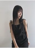 透け感カラー