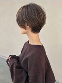 ワンホンレイヤー/ミルクティーブロンド/ダークブルー/吉祥寺