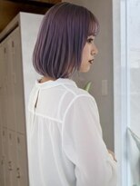 アエル 宝塚南口駅前店(aeru)&nbsp;ラベンダーアッシュボブ／宝塚南口駅前駅