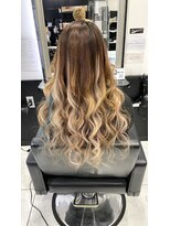 ヘアーデザイン ジェルム(Hair Design germe)&nbsp;プルエクステめっかわロング #しのだスペシャル