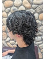 アズーア ヘアーアンドスパ(azure hair&spa)&nbsp;緩めのサーファーカール(シャドーパーマミックスver)
