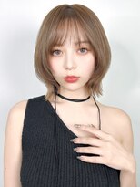 ラフィス ヘアー センス 広島袋町店(La fith hair SEnSE)&nbsp;【La fith】くびれボブ×ハッシュカット×ダブルカラー