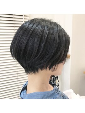 レンク(LENC) Coast.ショートボブ×暗髪×シースルー×ドライウエット