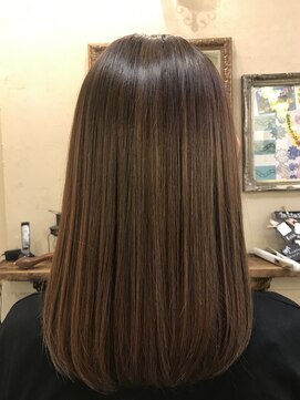 ベレッタ 枚方店(veretta.) ベレッタ髪質改善/30代/40代/50代　担当：小林/ストレートヘア