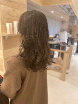 チョビー 銀座(chobii) 道村/イルミナカラー/デジタルパーマ/グレージュカラー