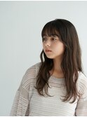 前髪カタログ/くびれミディ/イヤリングカラー/新宿三丁目