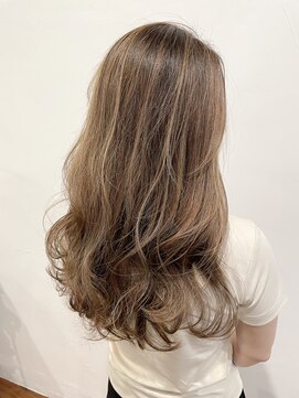 オーティティ(O-TETE) O-tete ベージュ系ハイライトカラーブリーチ