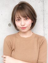 ★艶髪大人ガーリーチョコレートプリカールモードショート//