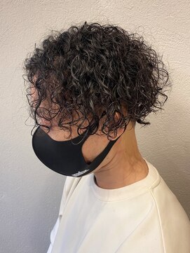 ビンゴ(BINGO) ba511アッシュブラックツイストスパイラルウルフマッシュ