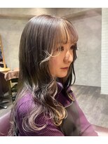 ティアム 渋谷店(Tiam shibuya) 前髪インナー/インナーカラー/ブロンドカラー