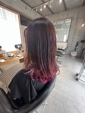 アルベリーヘアーアンドスパ 掛川中央店(ALBELY hair&spa) グラデーションcolor