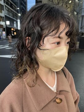 マージュ ギンザ(marju GINZA) 大きめリッジのニュアンスパーマ