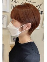 ラウンジ モリオ イケブクロ(Lounge MORIO Ikebukuro) 【morio池袋】オレンジブラウン×ショート○